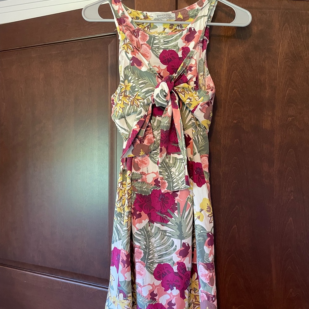 World Market floral dress